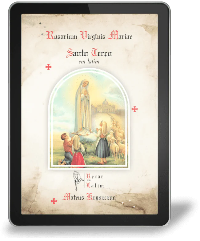 Capa do Ebook Rosarium Virginis Mariae - Santo Terço em Latim